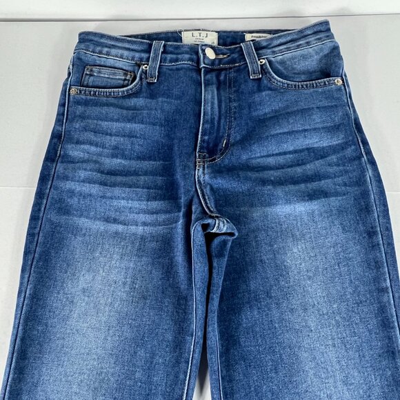 Letter To Juliet Jeans Womens 28x30* Bambino Boot Cut Mid Rise Blue Denim Tag 25 - Picture 3 of 16